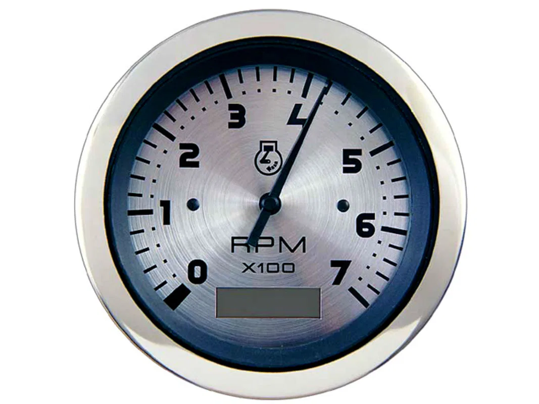 63474P – SIERRAMARINE Tachometer, Aftermarket 3 Inch Full Sweep Electric Analog 0-7000 RPM Without Peak Memory and Wa...